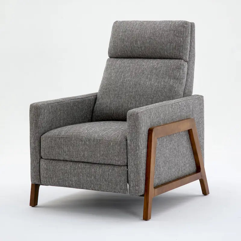 Poltrona reclinabile Vinton Push Back in tessuto tecnico di Greyson Living