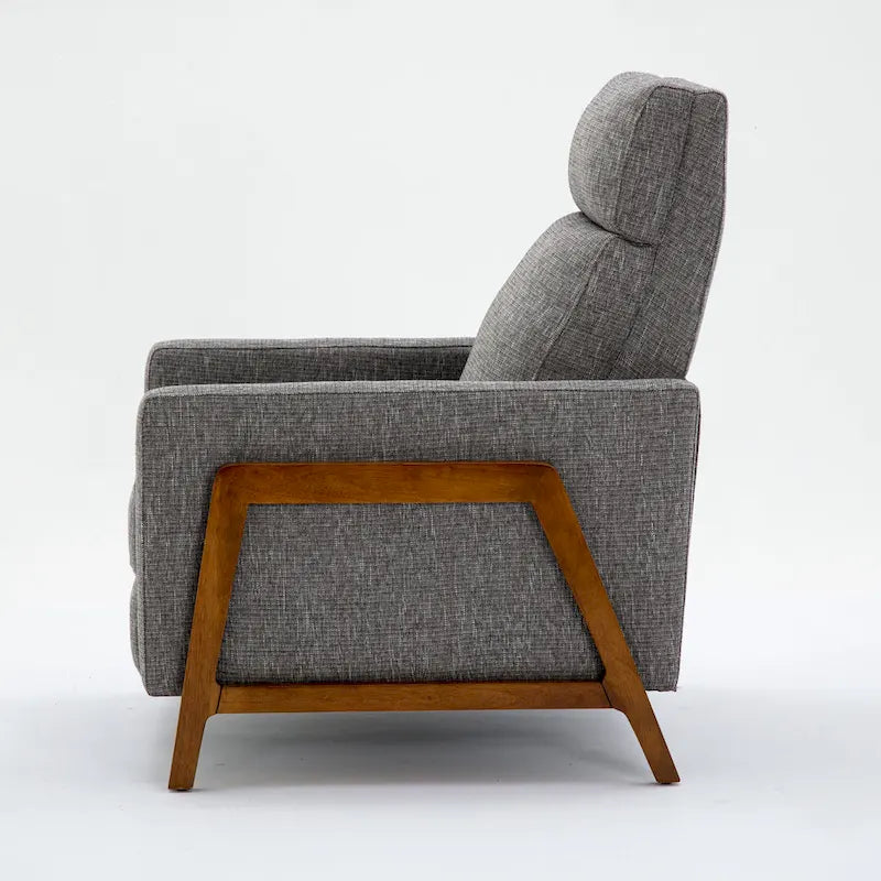 Poltrona reclinabile Vinton Push Back in tessuto tecnico di Greyson Living
