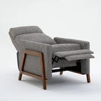Poltrona reclinabile Vinton Push Back in tessuto tecnico di Greyson Living