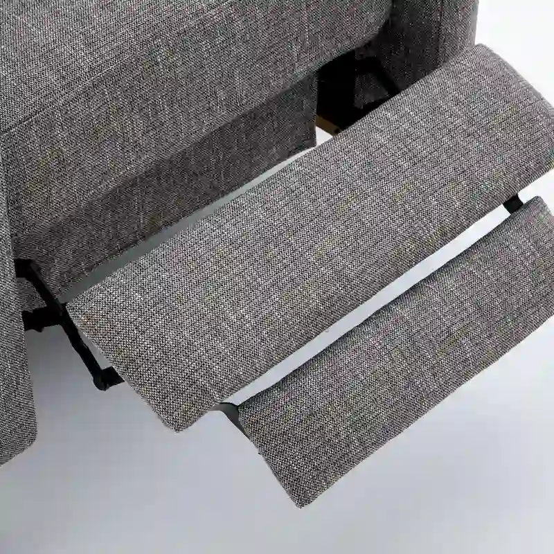 Poltrona reclinabile Vinton Push Back in tessuto tecnico di Greyson Living