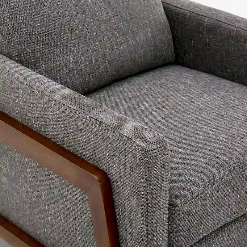 Poltrona reclinabile Vinton Push Back in tessuto tecnico di Greyson Living