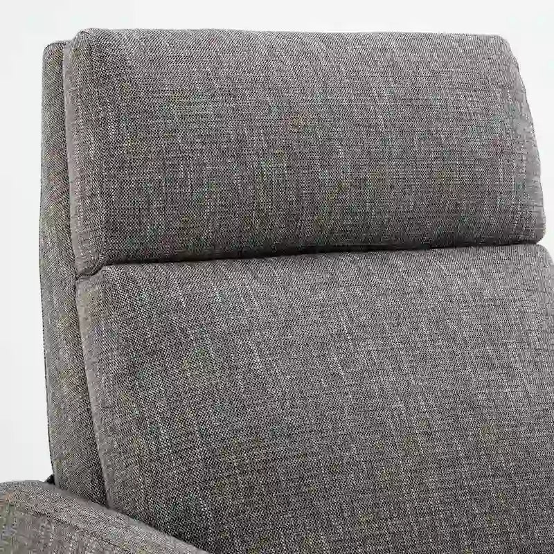 Poltrona reclinabile Vinton Push Back in tessuto tecnico di Greyson Living