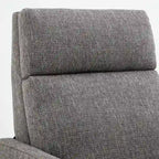 Poltrona reclinabile Vinton Push Back in tessuto tecnico di Greyson Living