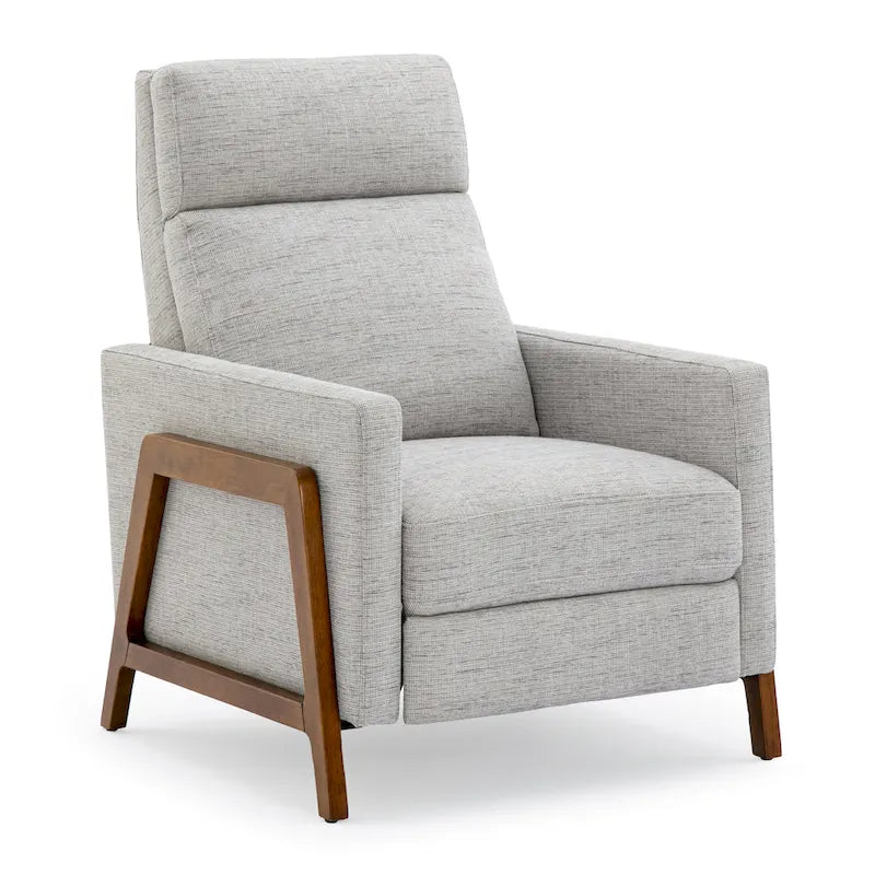 Poltrona reclinabile Vinton Push Back in tessuto tecnico di Greyson Living