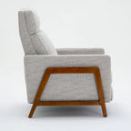 Poltrona reclinabile Vinton Push Back in tessuto tecnico di Greyson Living