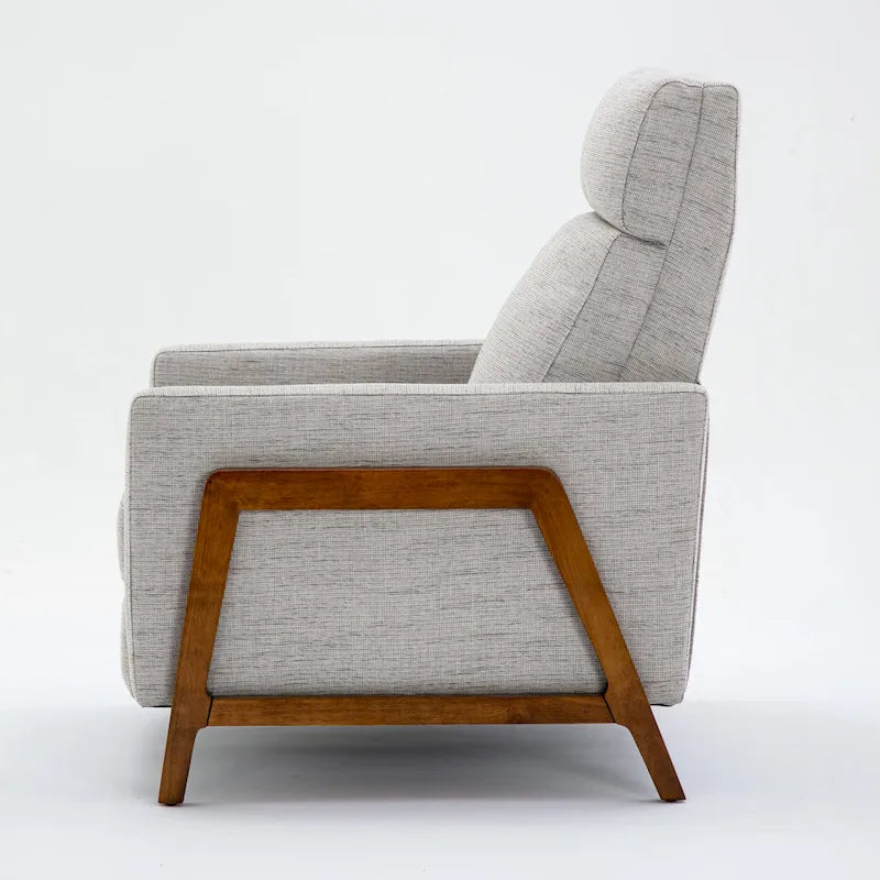 Poltrona reclinabile Vinton Push Back in tessuto tecnico di Greyson Living