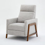 Poltrona reclinabile Vinton Push Back in tessuto tecnico di Greyson Living