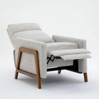 Poltrona reclinabile Vinton Push Back in tessuto tecnico di Greyson Living