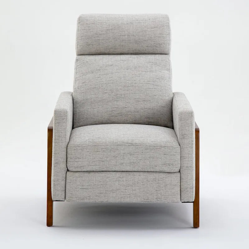 Poltrona reclinabile Vinton Push Back in tessuto tecnico di Greyson Living