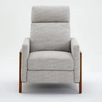 Poltrona reclinabile Vinton Push Back in tessuto tecnico di Greyson Living