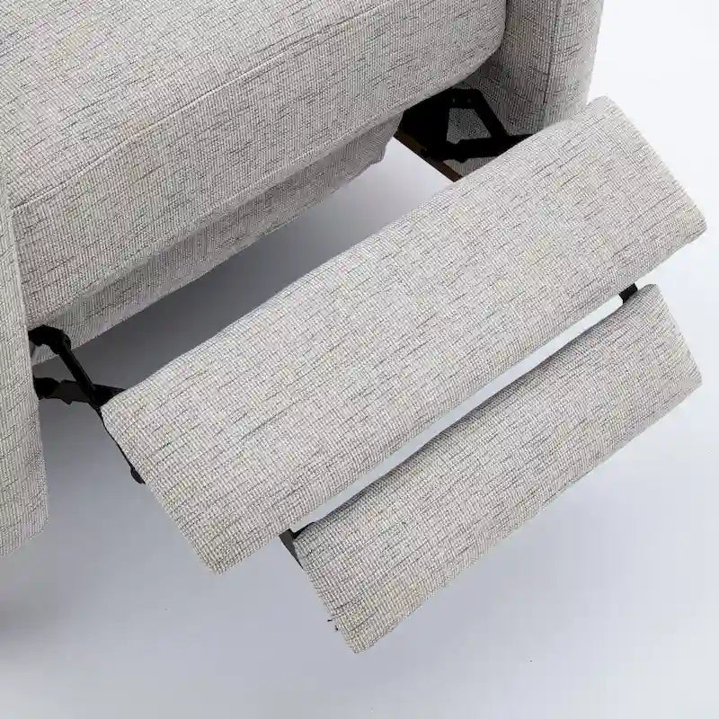 Poltrona reclinabile Vinton Push Back in tessuto tecnico di Greyson Living