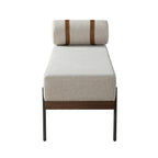 Damacio Entryway Bench with Removable Pillow