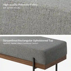 Damacio Entryway Bench with Removable Pillow