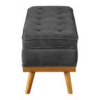 Carson Carrington Sastamala Mid-century Storage Bench