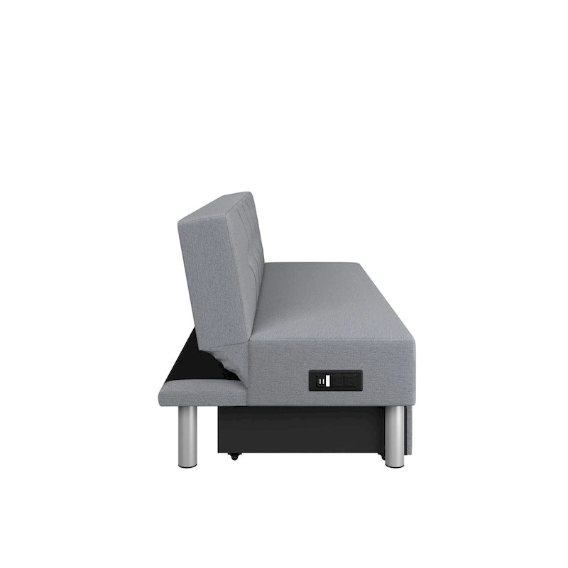 Serta Wilton Dream Convertible Sleeper Sofa with by iLounge
