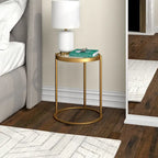 Duxbury 16 Wide Round Side Table