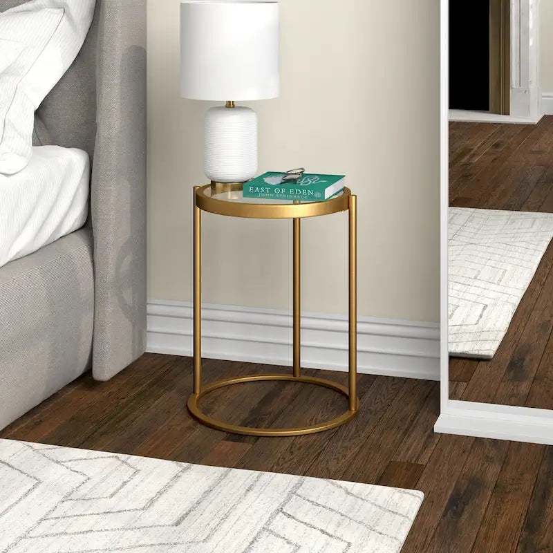 Duxbury 16 Wide Round Side Table