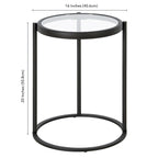 Duxbury 16 Wide Round Side Table