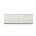 Mobile accentato in legno a 4 ante Clihome Furniture