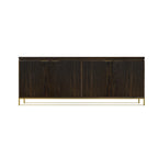 Mobile accentato in legno a 4 ante Clihome Furniture