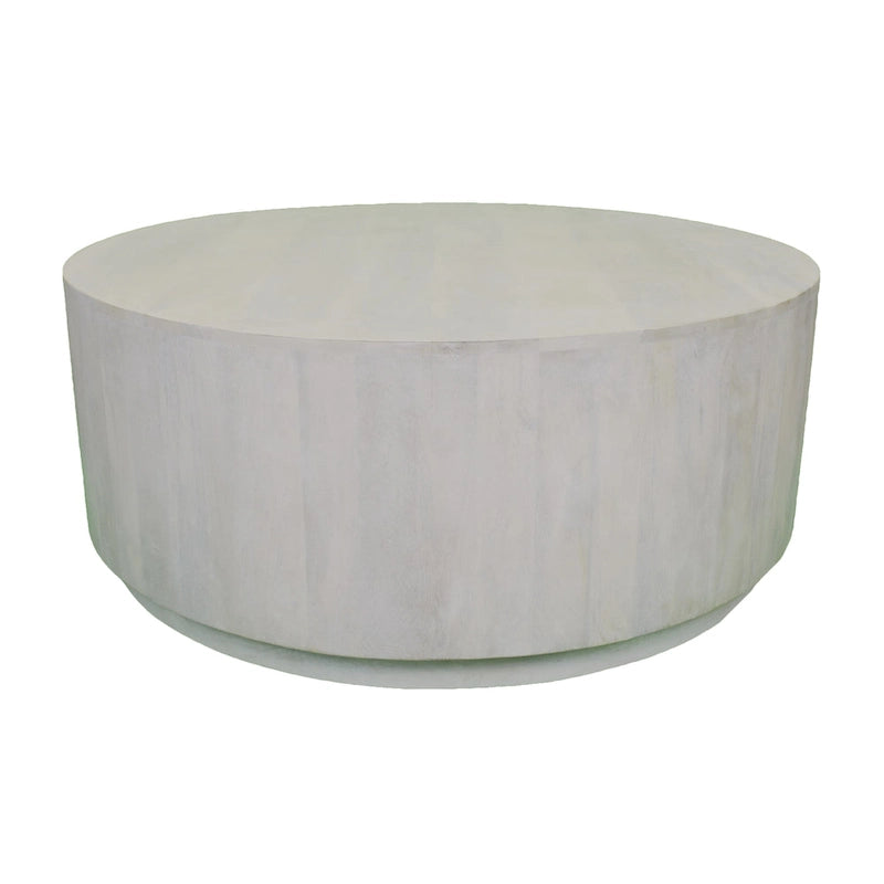 Carolina Living Tamia 42 Round Wooden Coffee Table - Elm