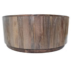 Carolina Living Tamia 42 Round Wooden Coffee Table - Elm