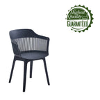 Porthos Home Palmer Dining Chairs Set of 2, Plastic Shell And Legs