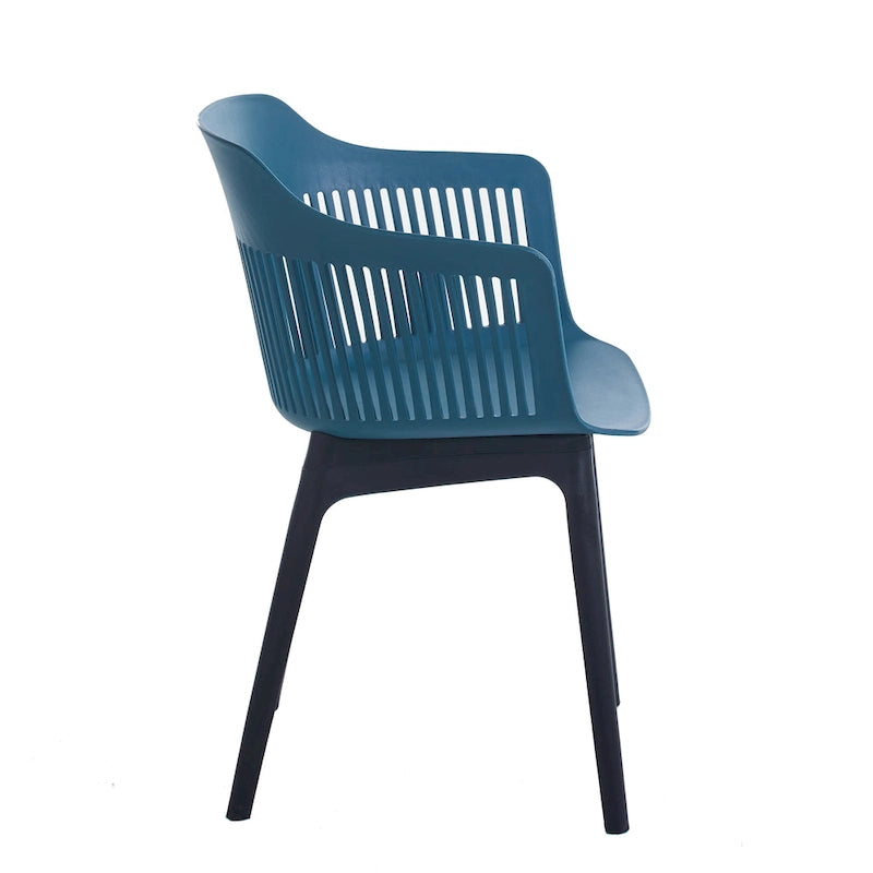 Porthos Home Palmer Dining Chairs Set of 2, Plastic Shell And Legs
