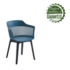 Porthos Home Palmer Dining Chairs Set of 2, Plastic Shell And Legs