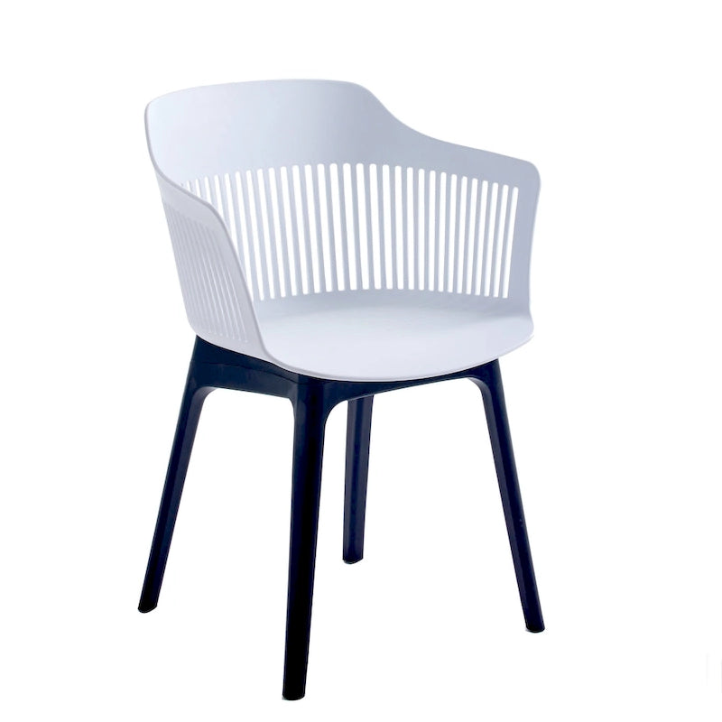 Porthos Home Palmer Dining Chairs Set of 2, Plastic Shell And Legs