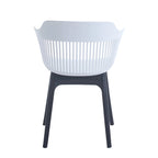 Porthos Home Palmer Dining Chairs Set of 2, Plastic Shell And Legs