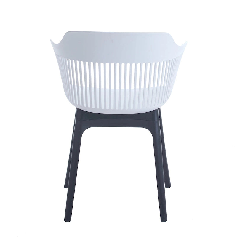 Porthos Home Palmer Dining Chairs Set of 2, Plastic Shell And Legs