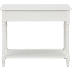 Entryway Table with Storage Drawers Console Table with Shelf