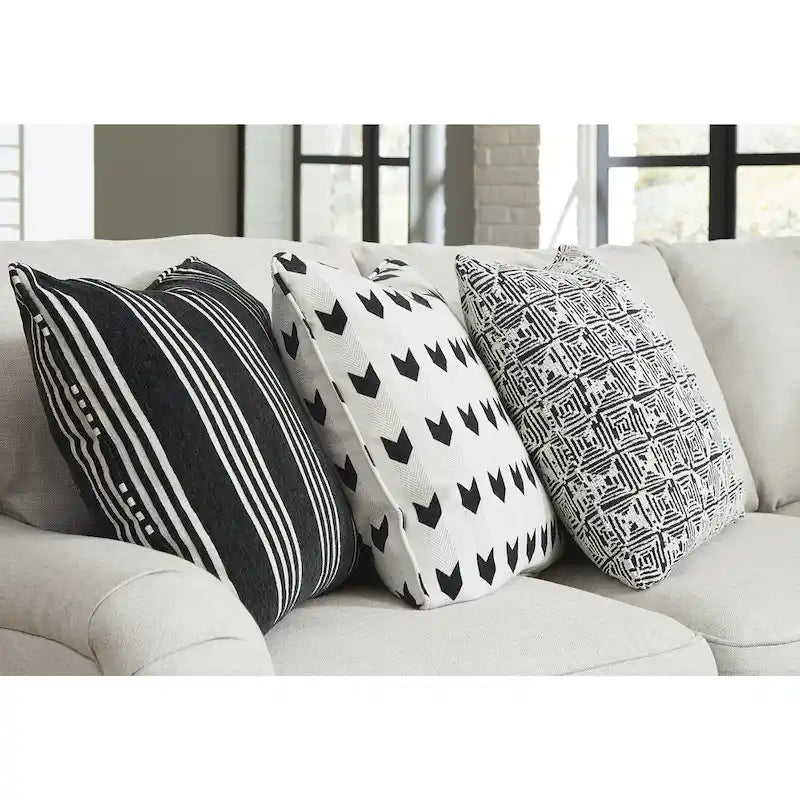 Divano componibile a 4 pezzi Signature Design by Ashley Huntsworth grigio tortora con chaise longue - 128W x 99D x 38H