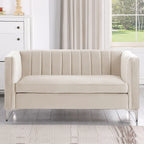 Morden Fort Living Room Furniture Sets Couches for Living Room, Chair, Couch and Sofa 3 Pieces, Fabric, Dutch Velvet