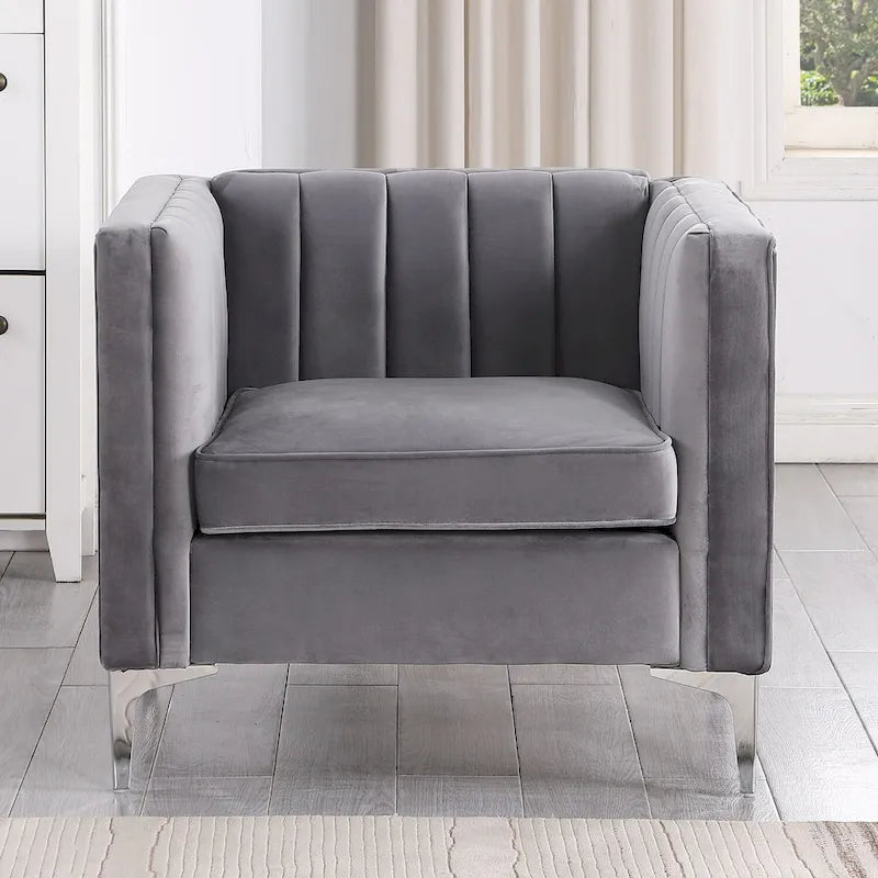Morden Fort Living Room Furniture Sets Couches for Living Room, Chair, Couch and Sofa 3 Pieces, Fabric, Dutch Velvet