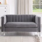 Morden Fort Living Room Furniture Sets Couches for Living Room, Chair, Couch and Sofa 3 Pieces, Fabric, Dutch Velvet