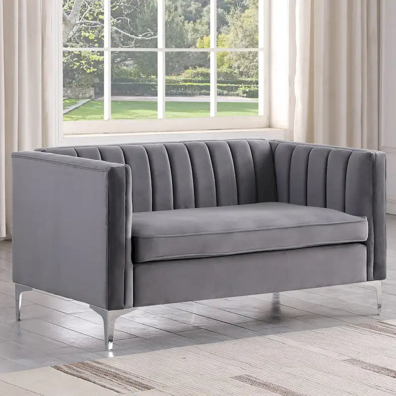 Morden Fort Living Room Furniture Sets Couches for Living Room, Chair, Couch and Sofa 3 Pieces, Fabric, Dutch Velvet
