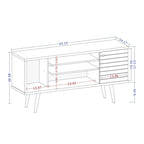 Manhattan Comfort Liberty 5-shelf Media Console Cabinet