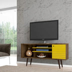 Manhattan Comfort Liberty 5-shelf Media Console Cabinet