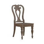 Magnolia Manor 5 Piece Pedestal Table Set