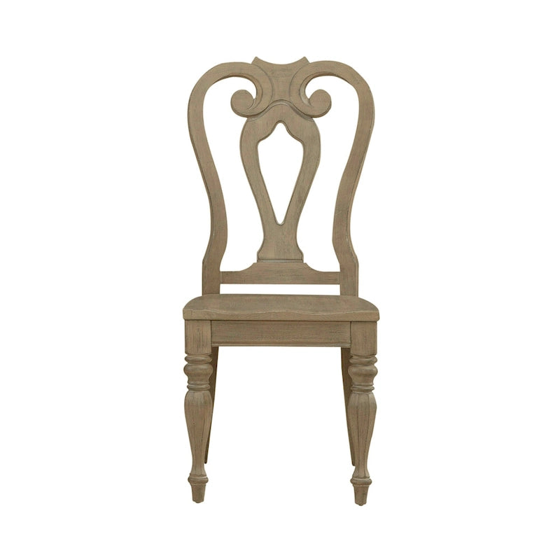 Magnolia Manor 5 Piece Pedestal Table Set