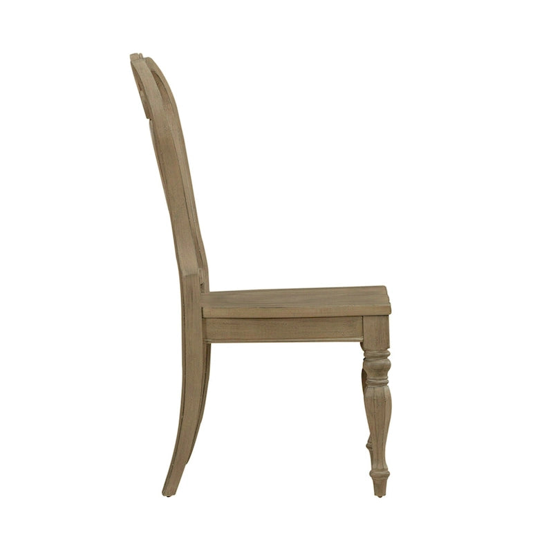 Magnolia Manor 5 Piece Pedestal Table Set