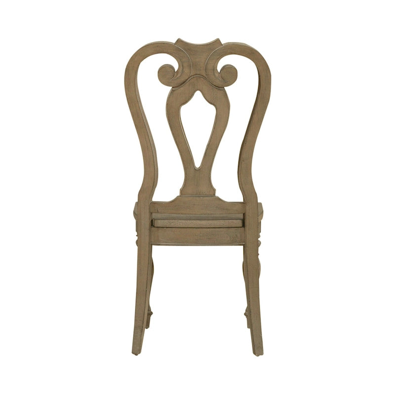 Magnolia Manor 5 Piece Pedestal Table Set