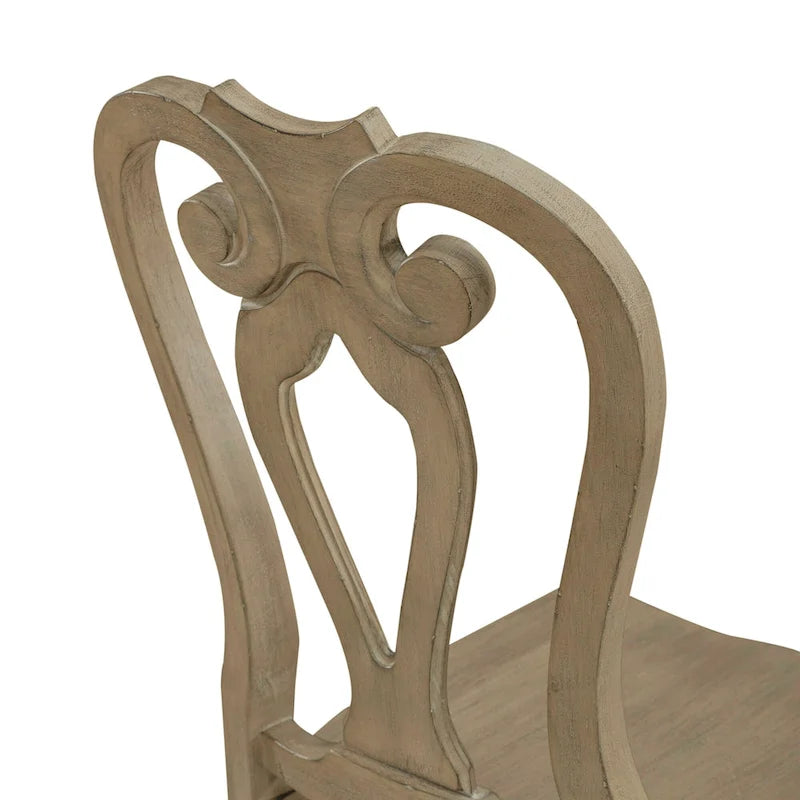 Magnolia Manor 5 Piece Pedestal Table Set