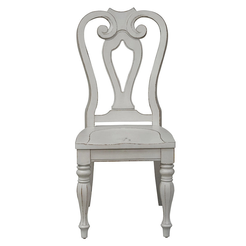 Magnolia Manor 5 Piece Pedestal Table Set