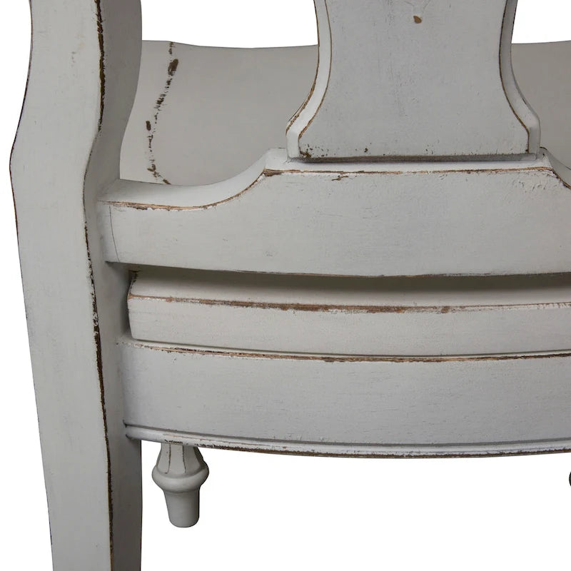 Magnolia Manor 5 Piece Pedestal Table Set