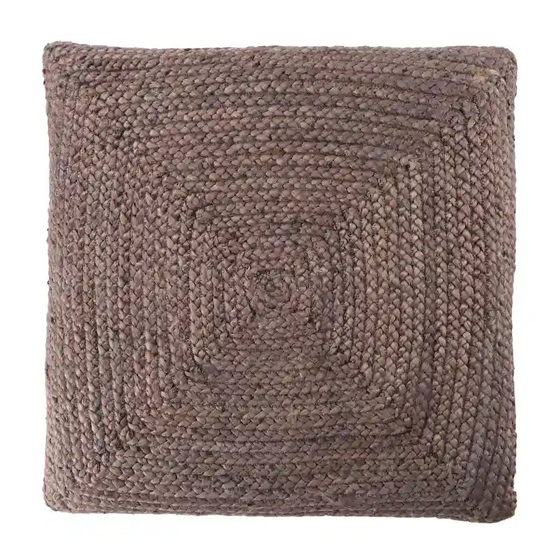 Pouf/Cuscino da pavimento Faxon in iuta testurizzata The Curated Nomad
