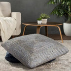 Pouf/Cuscino da pavimento Faxon in iuta testurizzata The Curated Nomad