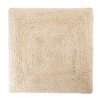 Pouf/Cuscino da pavimento Faxon in iuta testurizzata The Curated Nomad